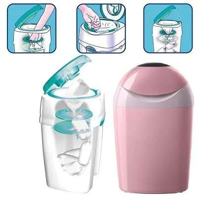 Cos igienic pentru scutece Tommee Tippee Simplee Bleu