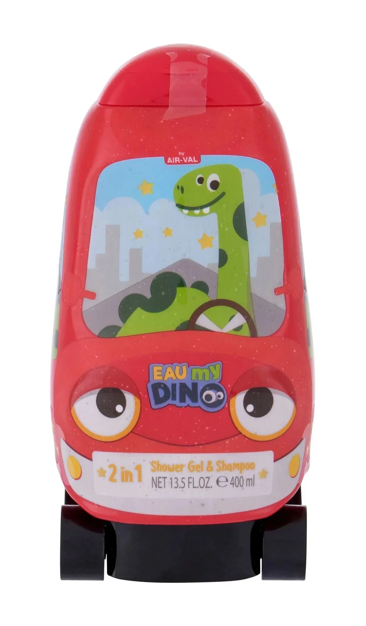 Gel de dus si sampon 2 in 1 Air-Val 2D My Dino, 400 ml