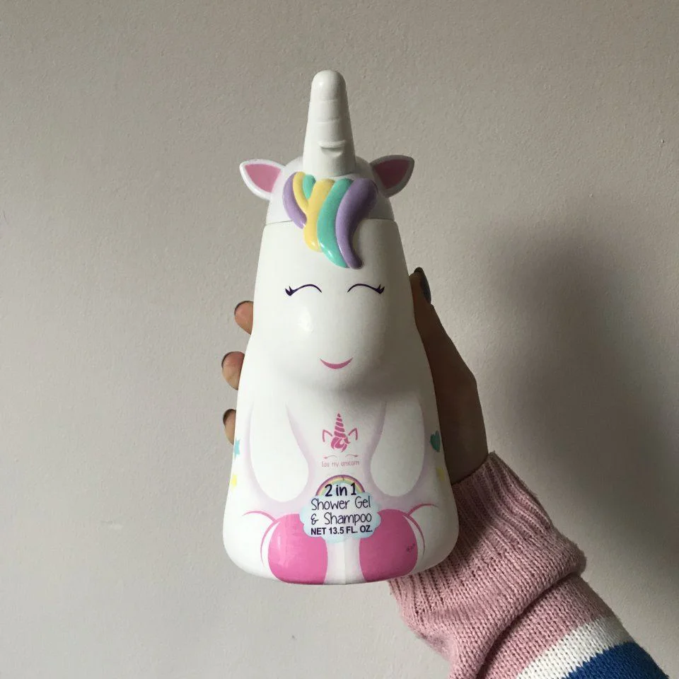 Gel de dus si sampon 2 in 1 Air-Val 2D My Unicorn, 400 ml foto