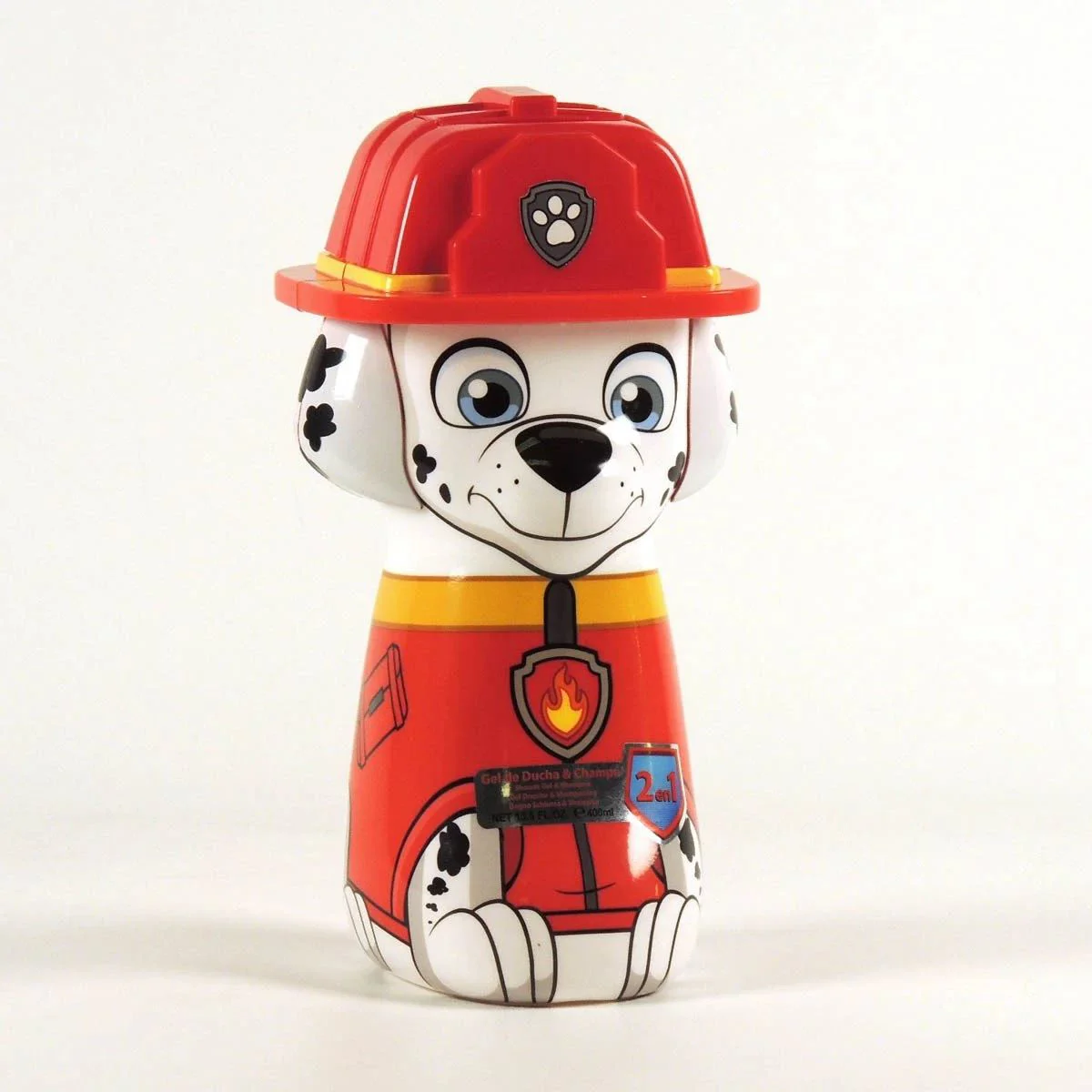Gel de dus si sampon 2 in 1 Air-Val 2D Paw Patrol Marshall, 400 ml foto