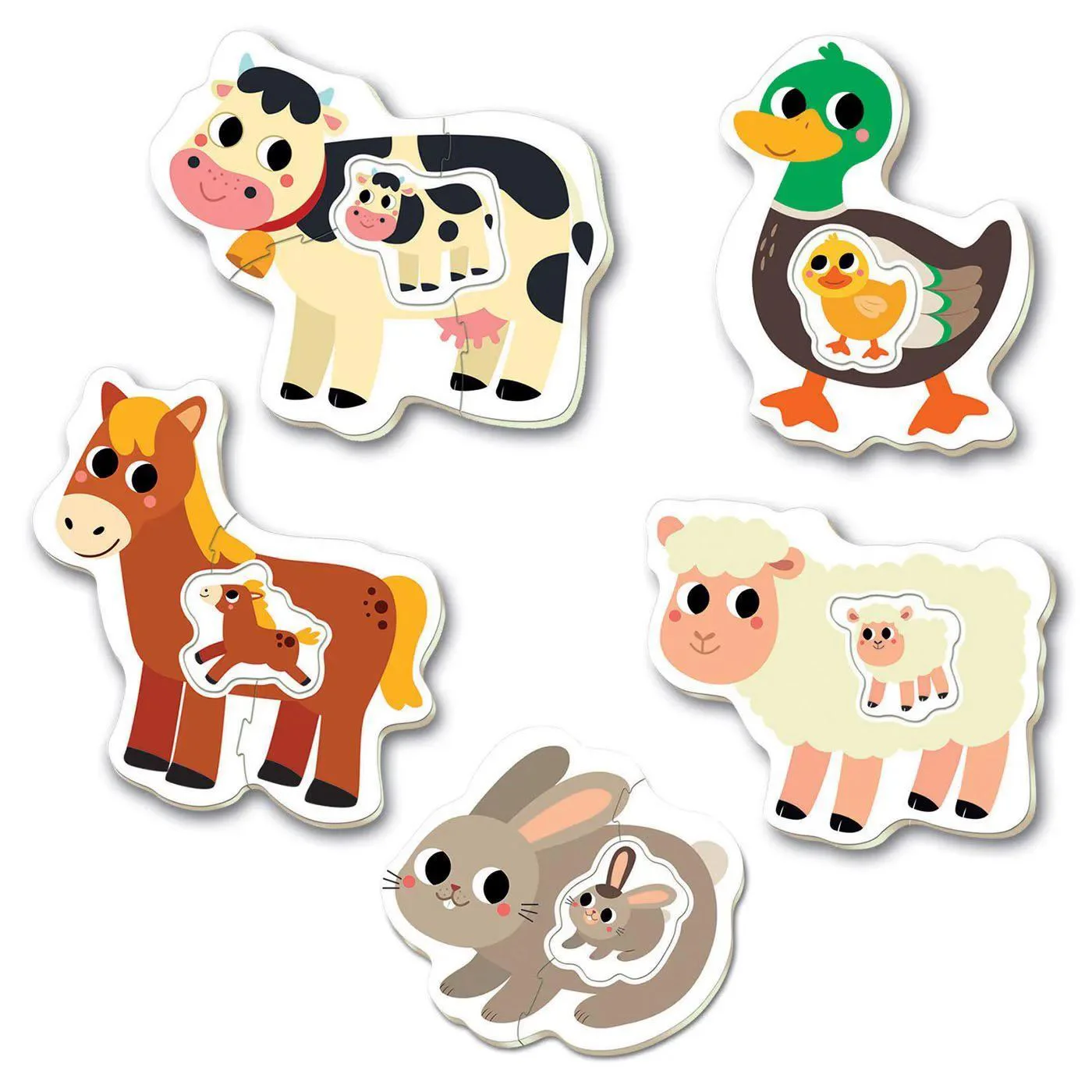 Puzzle 5 in 1 Educa Baby Ferma foto