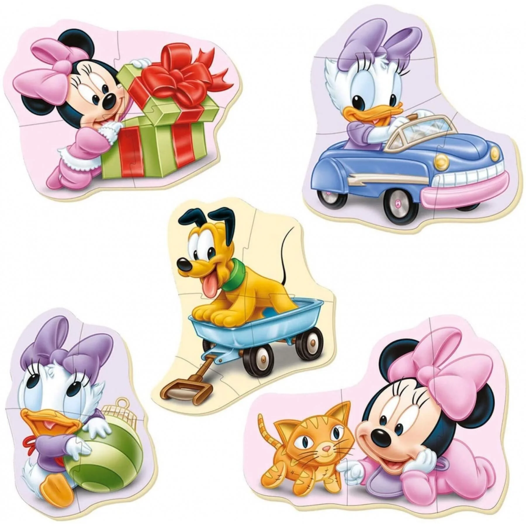 Puzzle 5 in 1 Educa Baby Minnie foto
