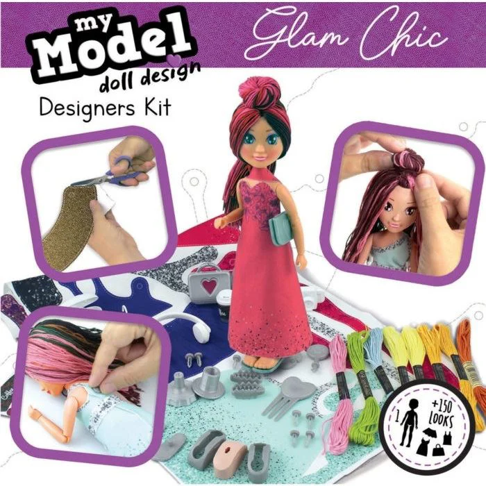 Set de creatie Educa Modelul meu de design, Glam Chic foto