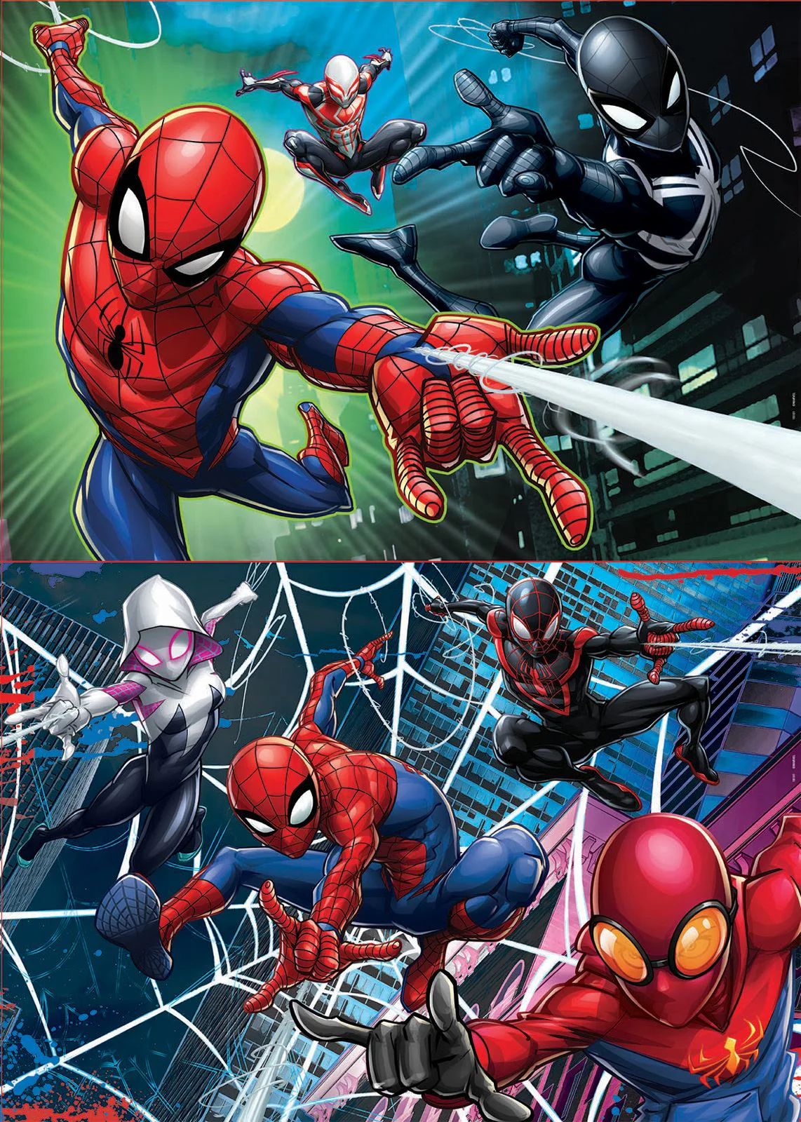 Puzzle 2 in 1 Educa Spider-Man foto
