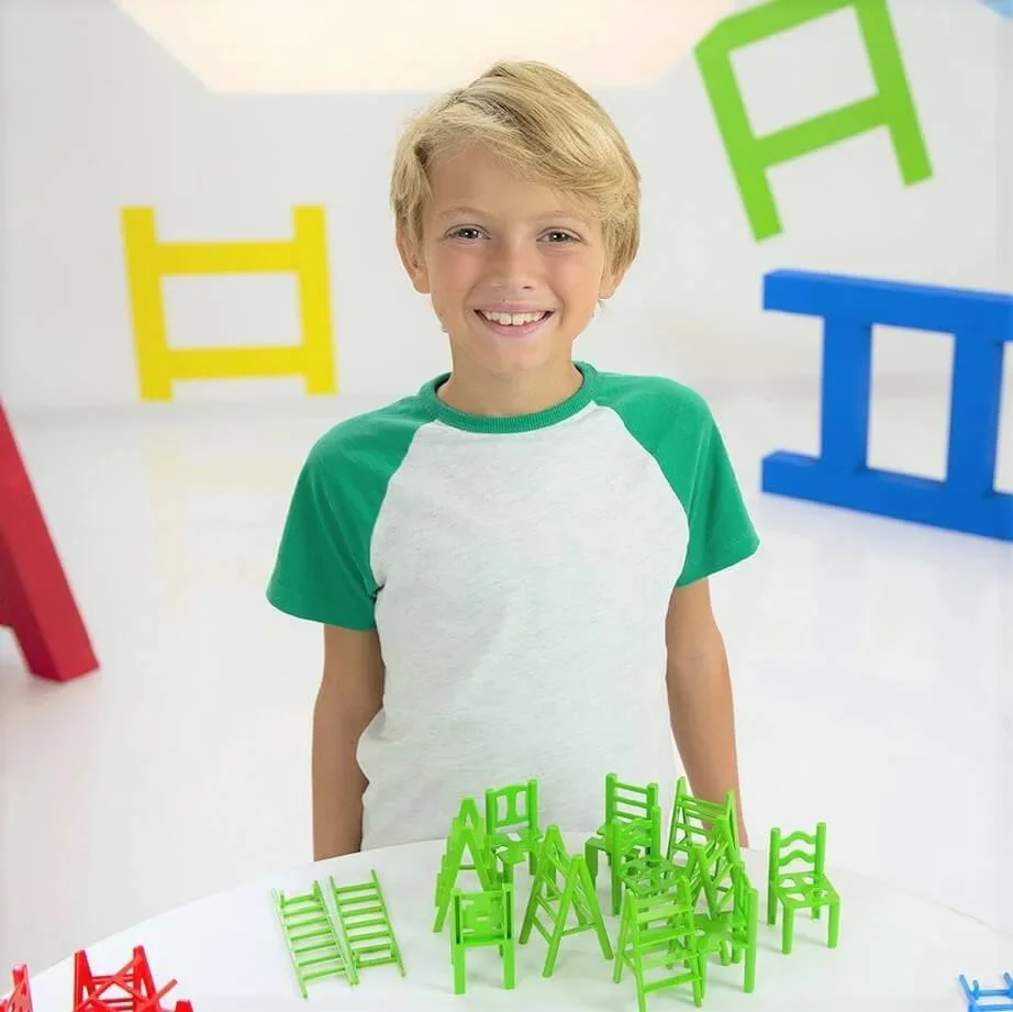 Joc educativ Trefl Mistakos Chairs 3-os foto