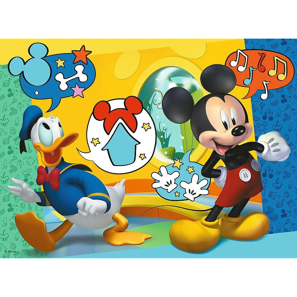 Puzzle Trefl Mickey Mouse and Funhouse, 30 piese foto