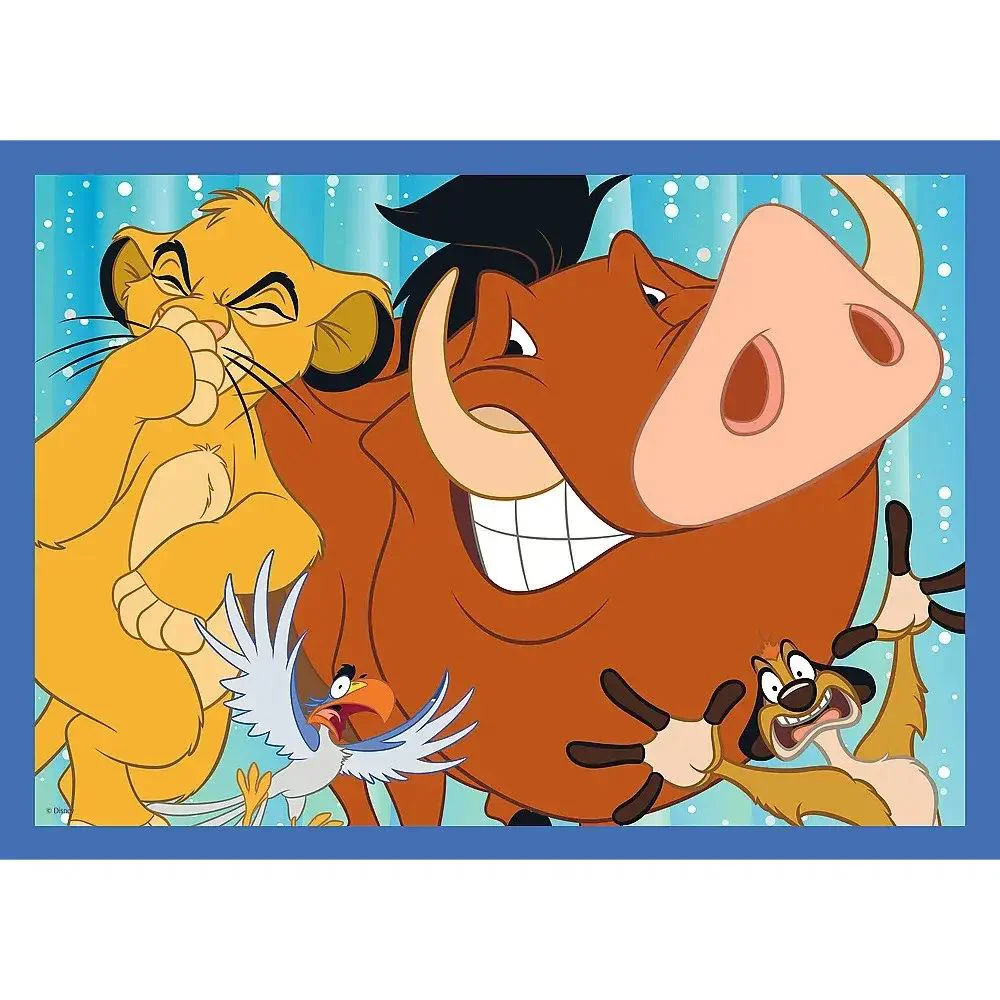 Puzzle Trefl 4 in 1 Lumea fericita Disney foto
