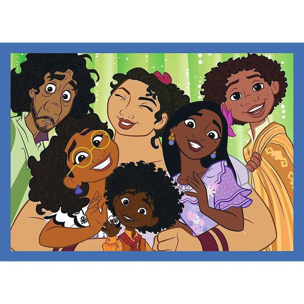 Puzzle Trefl 4 in 1 Lumea fericita Disney foto