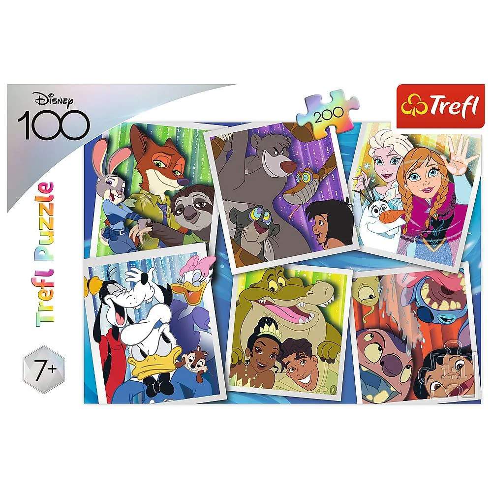 Puzzle Trefl Eroii Disney, 200 el.