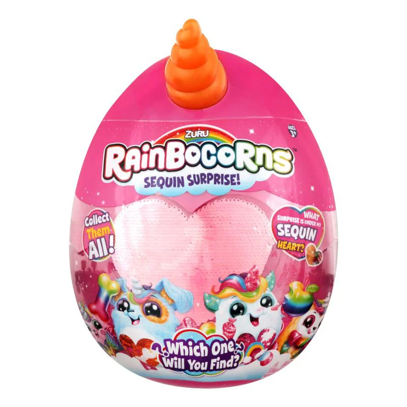 Jucarie de plus Zuru surpriza-Unicorn misterios in ou - Rainbocorn-H foto