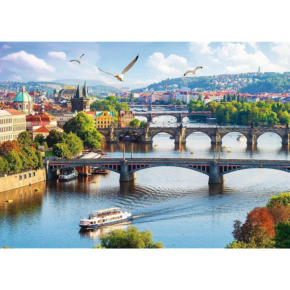Puzzle Trefl Orasul Praga, 500 el. foto