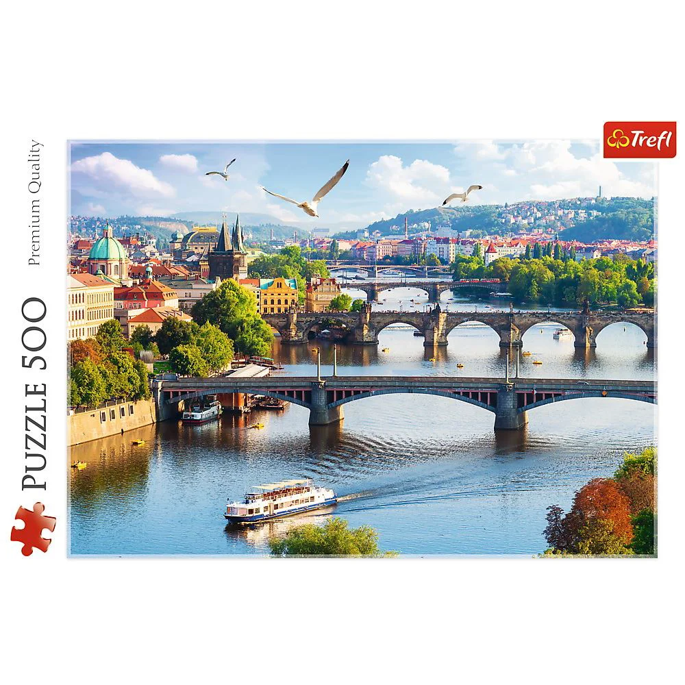 Puzzle Trefl Orasul Praga, 500 el. foto