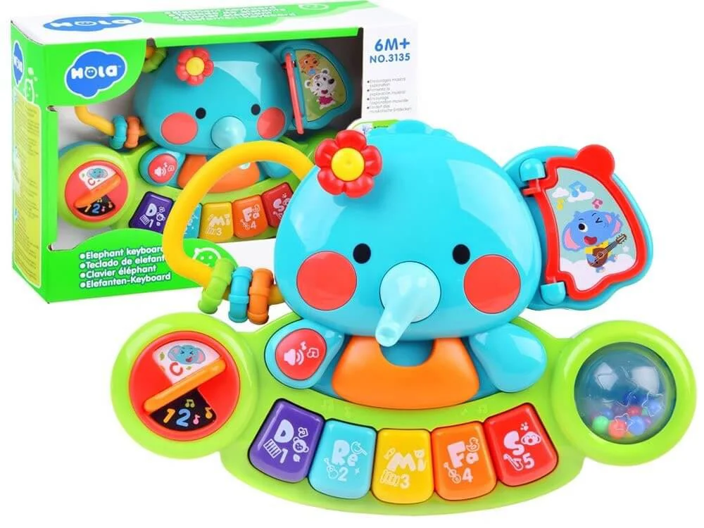 Jucarie-pian Hola Toys  Elefant