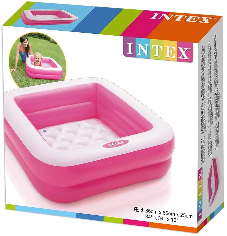 Piscina gonflabila cu baza moale Intex 86x25 cm (12+ luni)