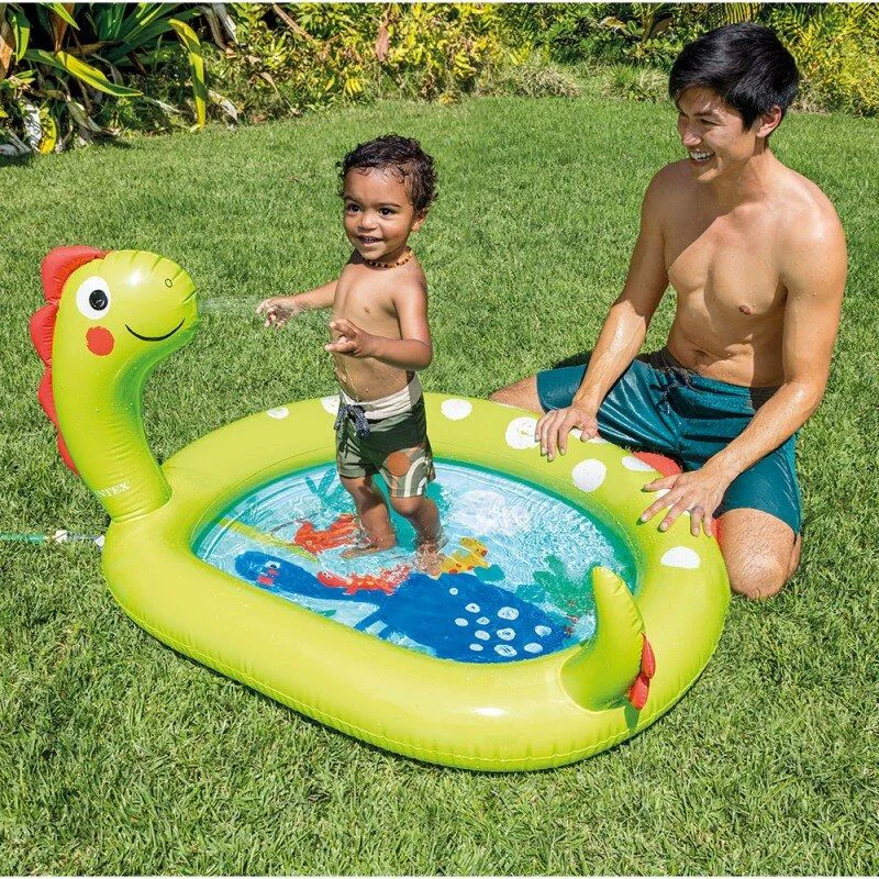Piscina gonflabila Intex Dino 119х109х66 cm foto