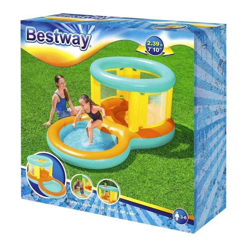 Игровой бассейн Bestway Джамптория с батутом, 239х142х102 см