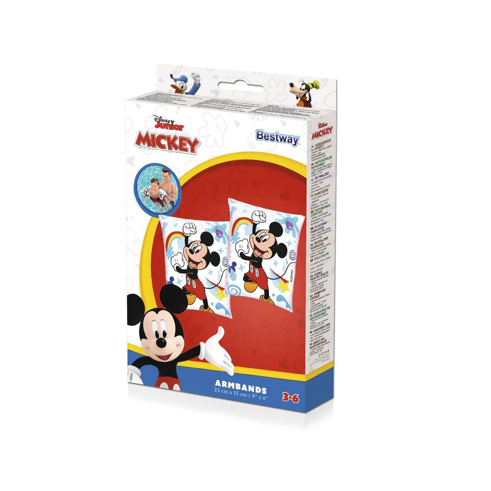 Нарукавники для плавания Bestway Mickey Mouse 23х15см