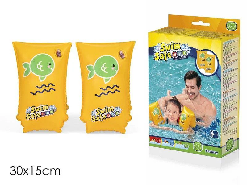 Нарукавники для плавания Bestway Swim Safe, ступень С, 30х15 см (5+ лет)