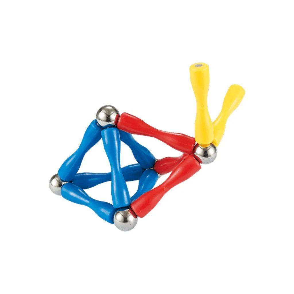 Set de constructie magnetic Blocki, 124 el.