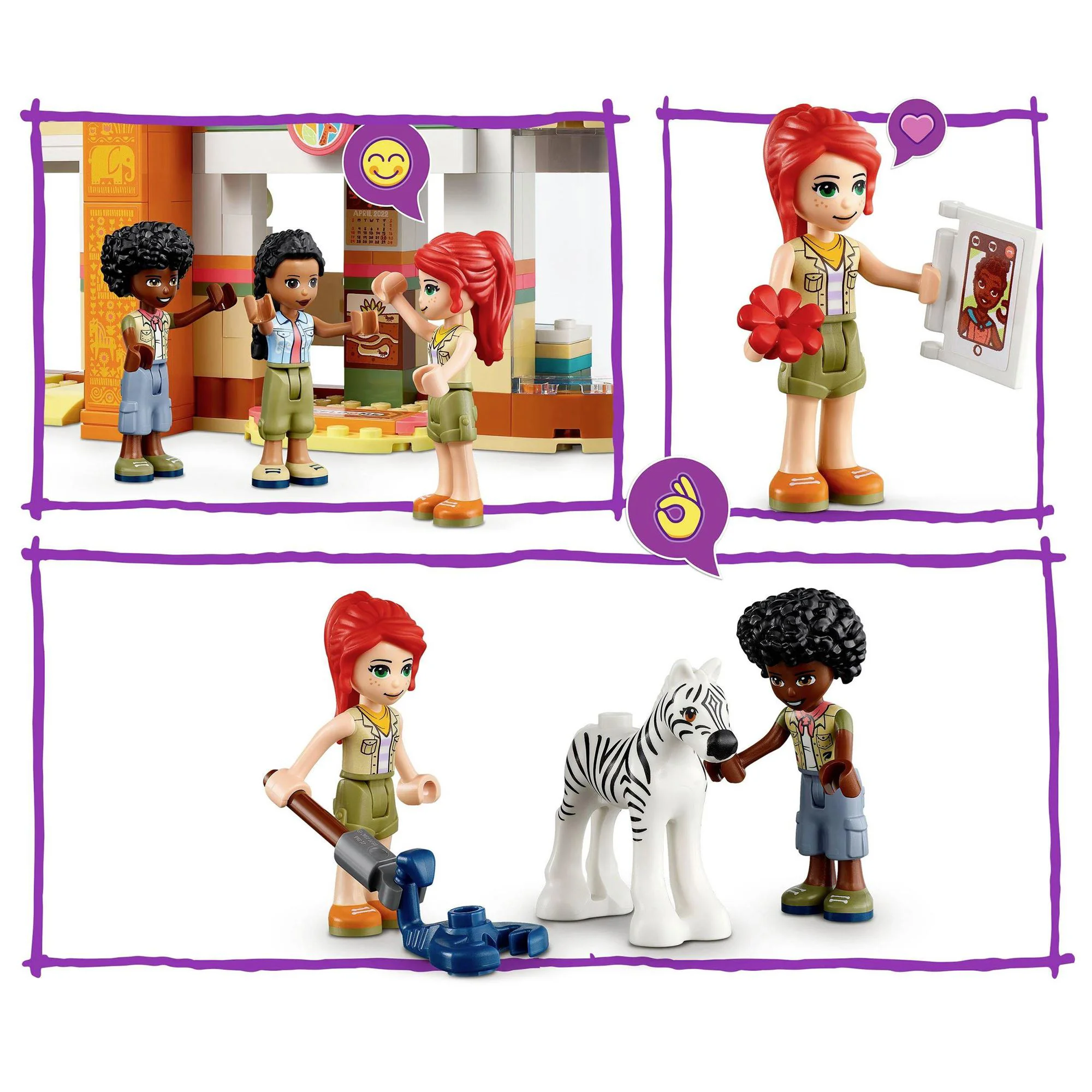 Lego Friends "Salvarea faunei salbatice", 430 piese foto