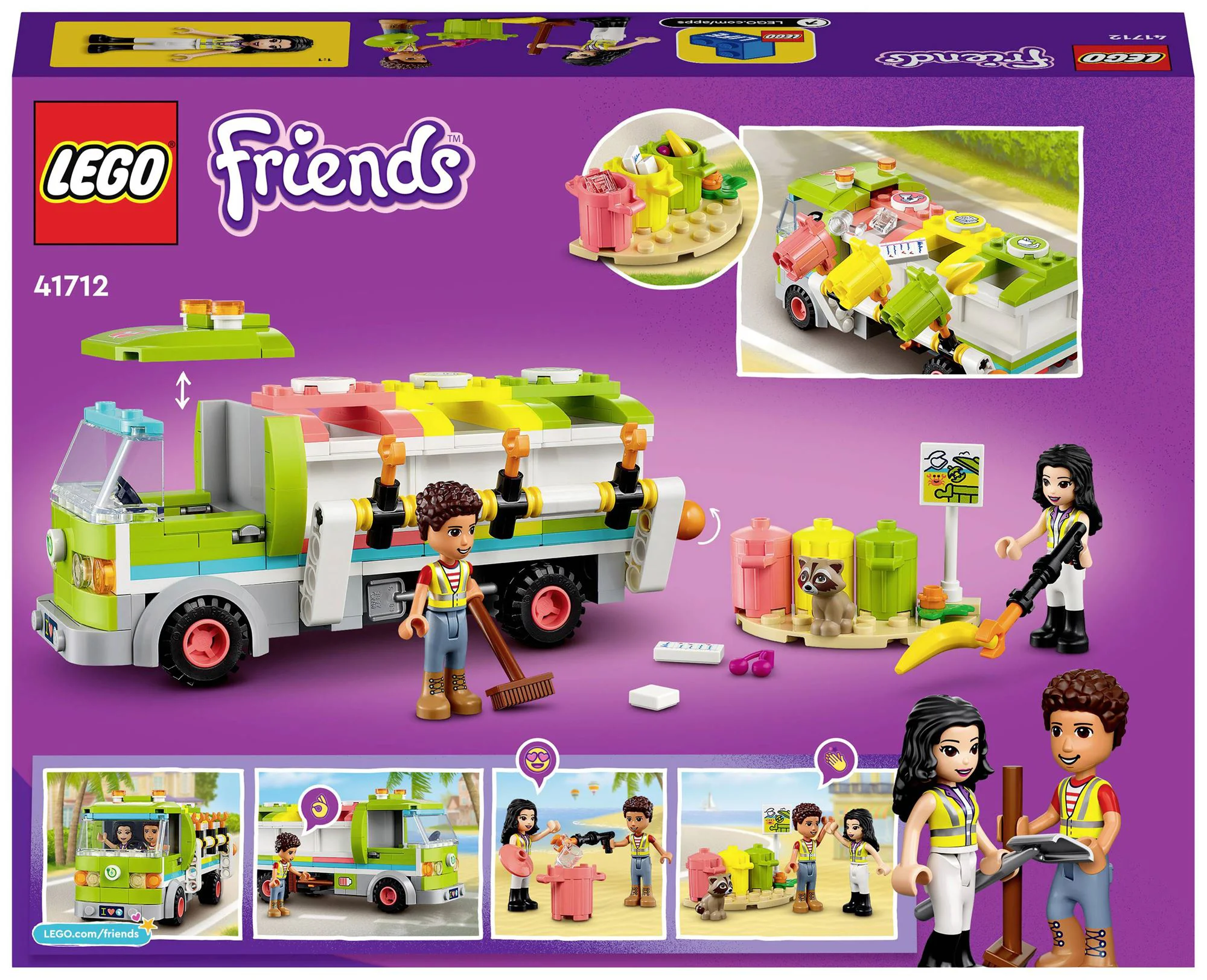 Lego Friends-Recycling Truck foto