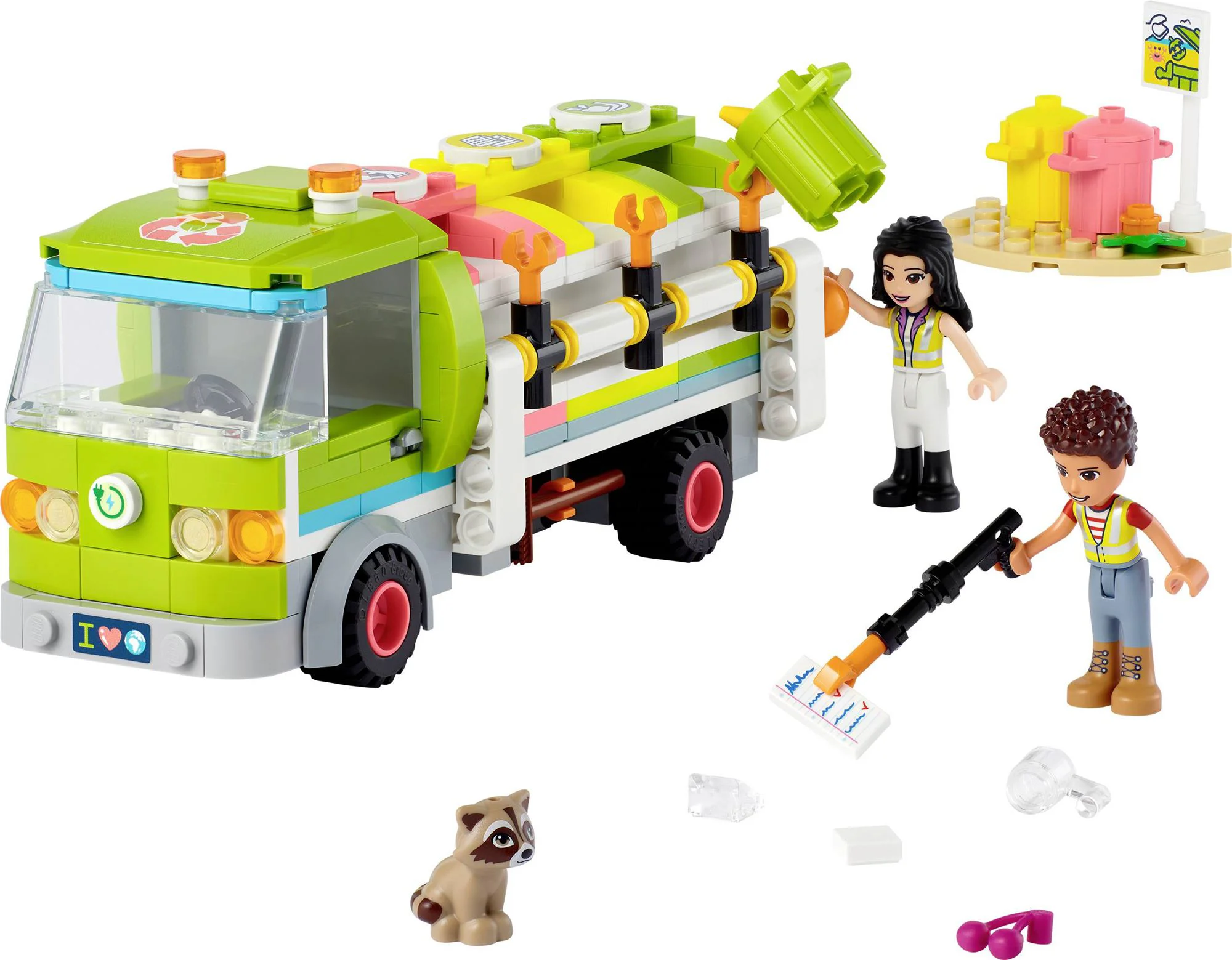 Lego Friends-Recycling Truck foto