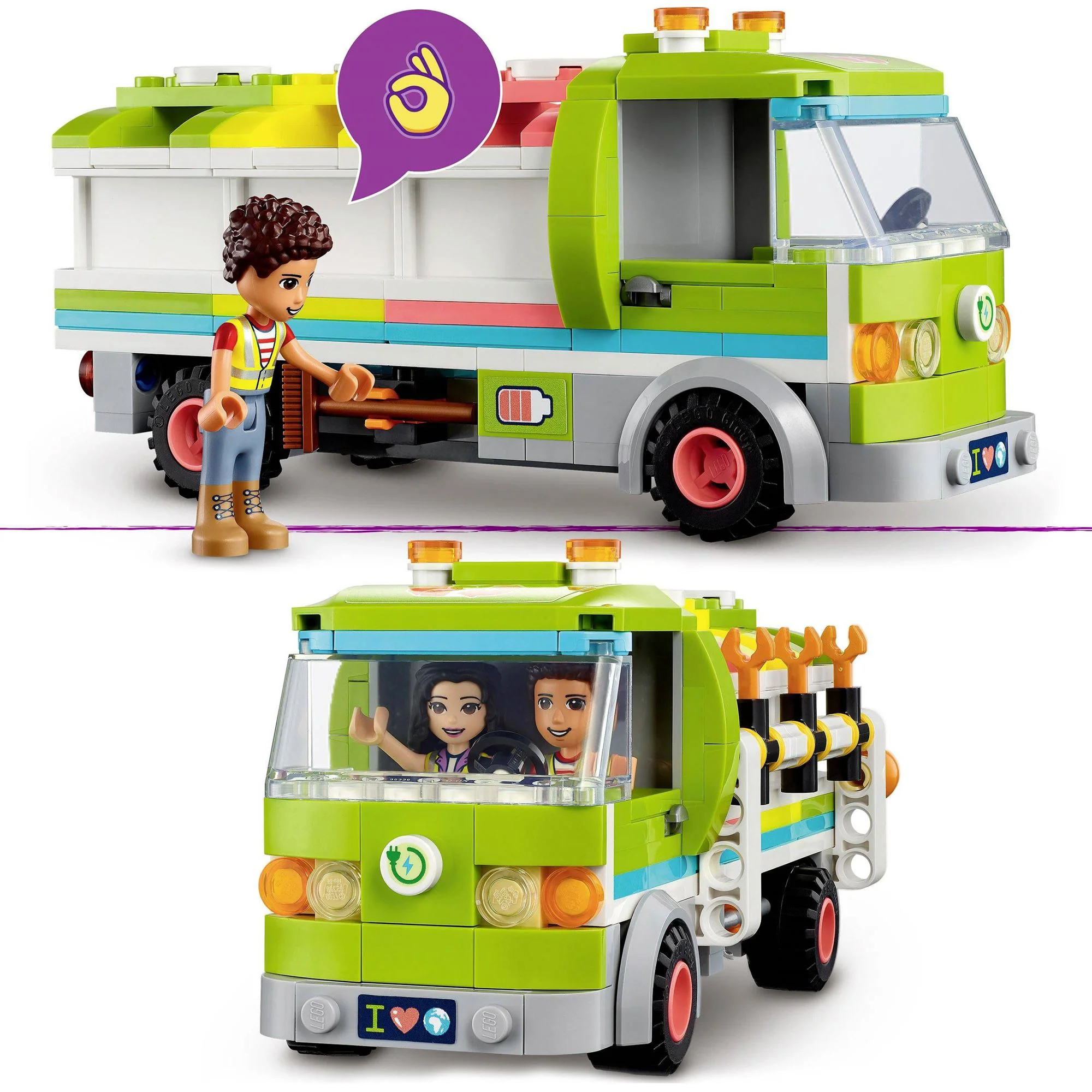 Lego Friends-Recycling Truck foto