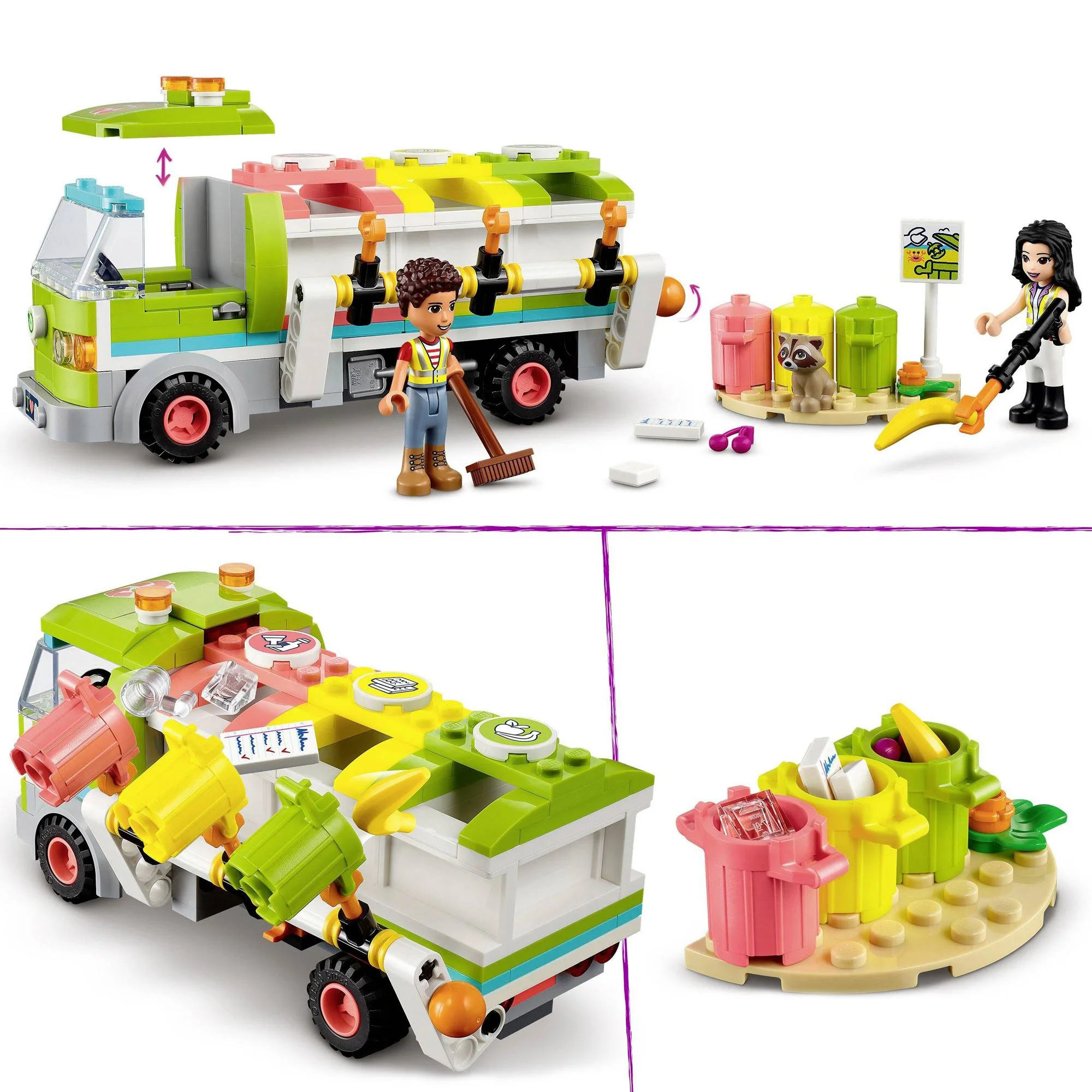 Lego Friends-Recycling Truck foto