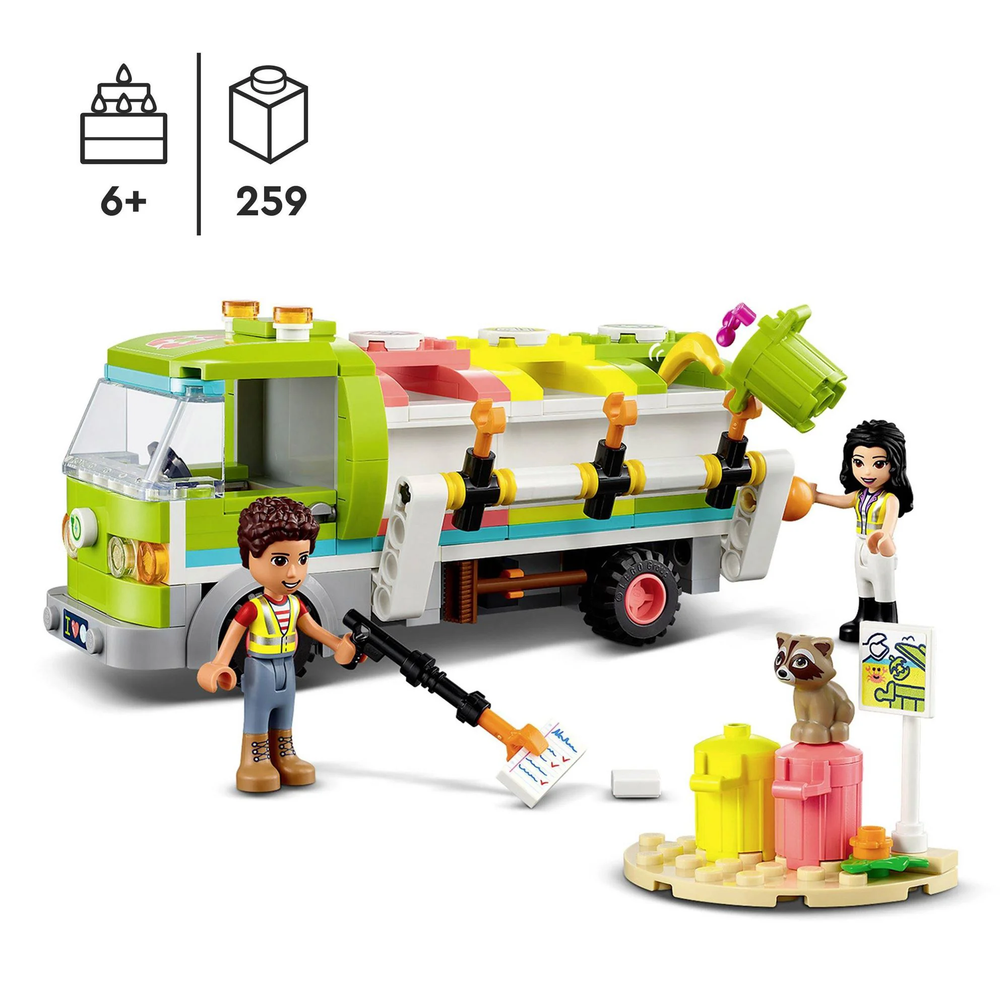 Lego Friends-Recycling Truck foto