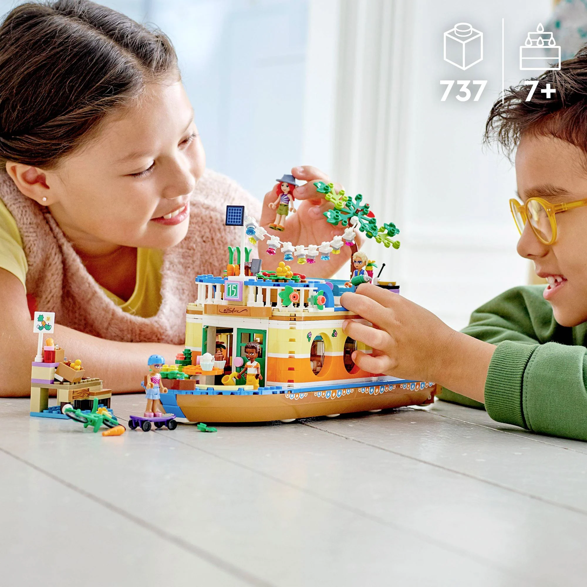 LEGO Friends "Дом на лодке" foto