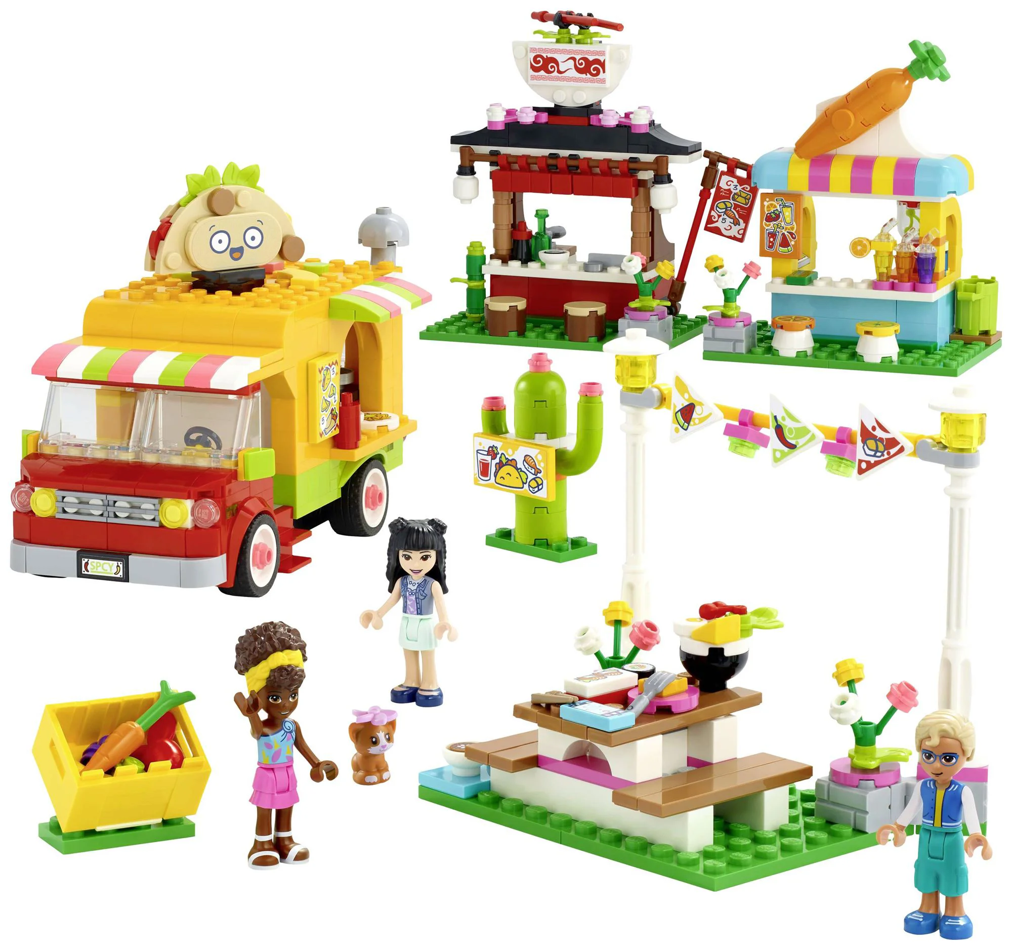 LEGO Friend - Streetfood Market