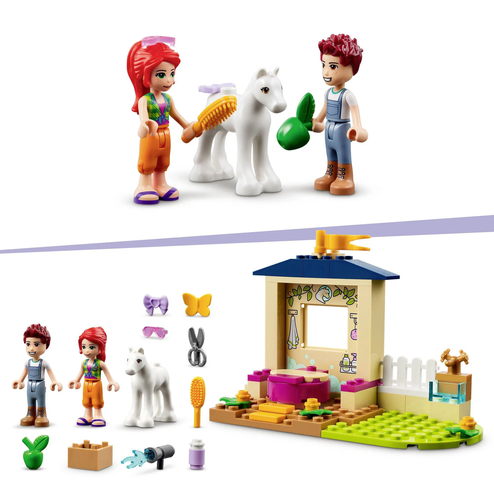 LEGO Friends - Конюшня для мытья пони