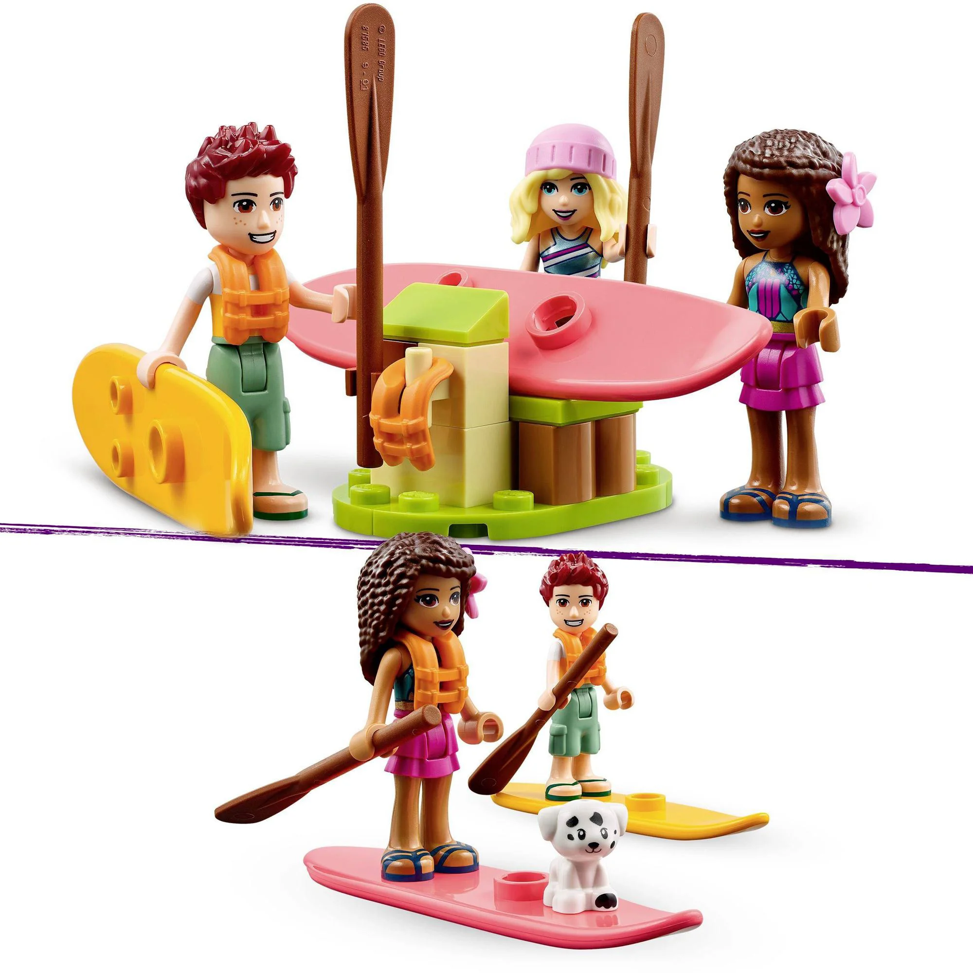 LEGO Friends- Кэмпинг на пляже foto