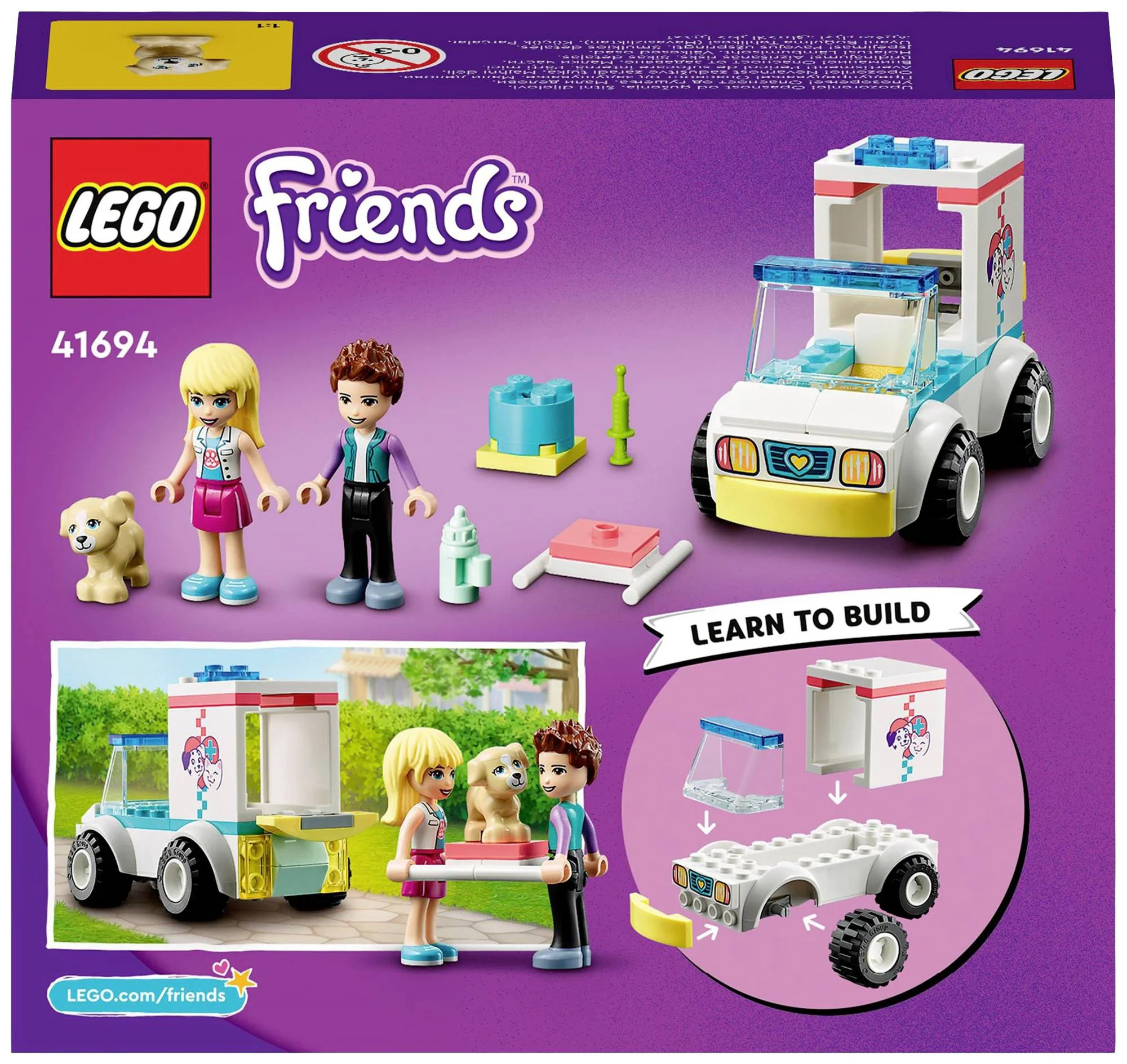 LEGO Friends - Pet Clinic Ambulance
