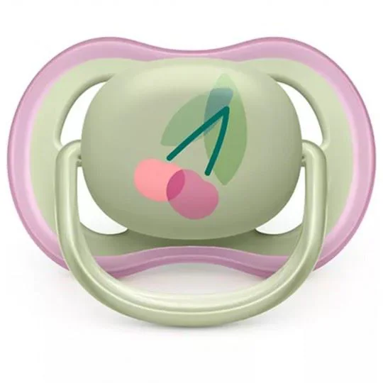 Силиконовые пустышки Philips Avent Ultra Air Girl (0-6 мес.), 2 шт.