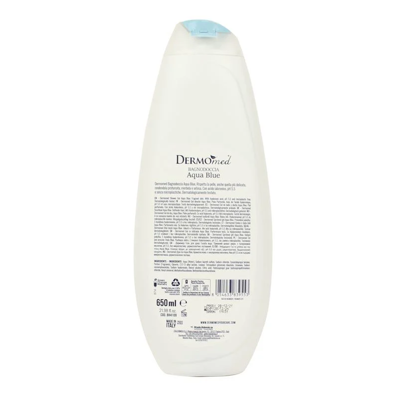 Гель для душа Dermomed Aqua Blue, 650 мл.