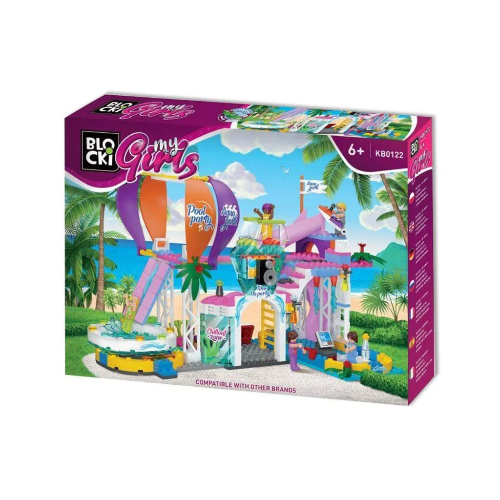 Set de constructie Blocki MyGirls Aquapark, 343 el.