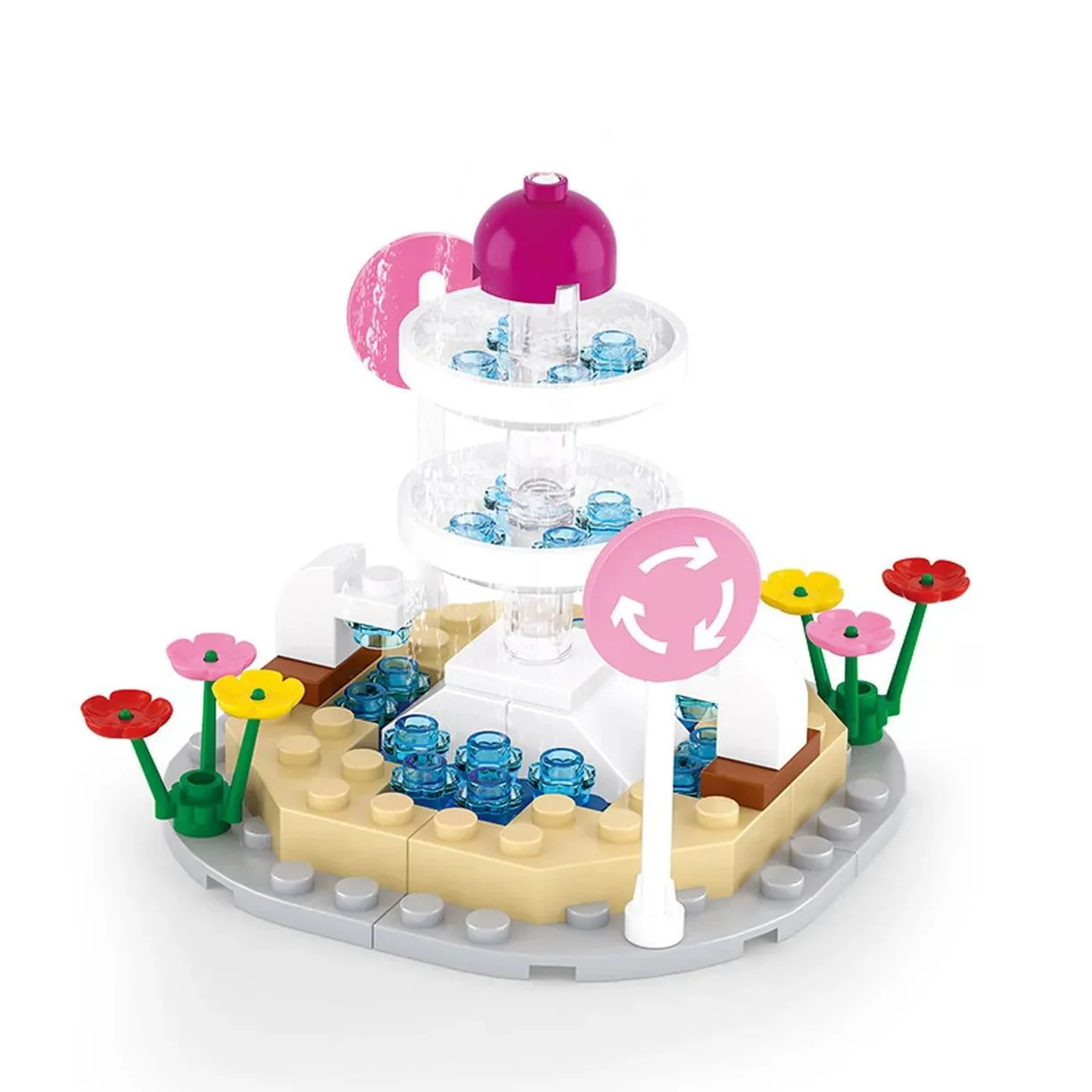 Constructor Sluban Girl's Dream Fountain foto