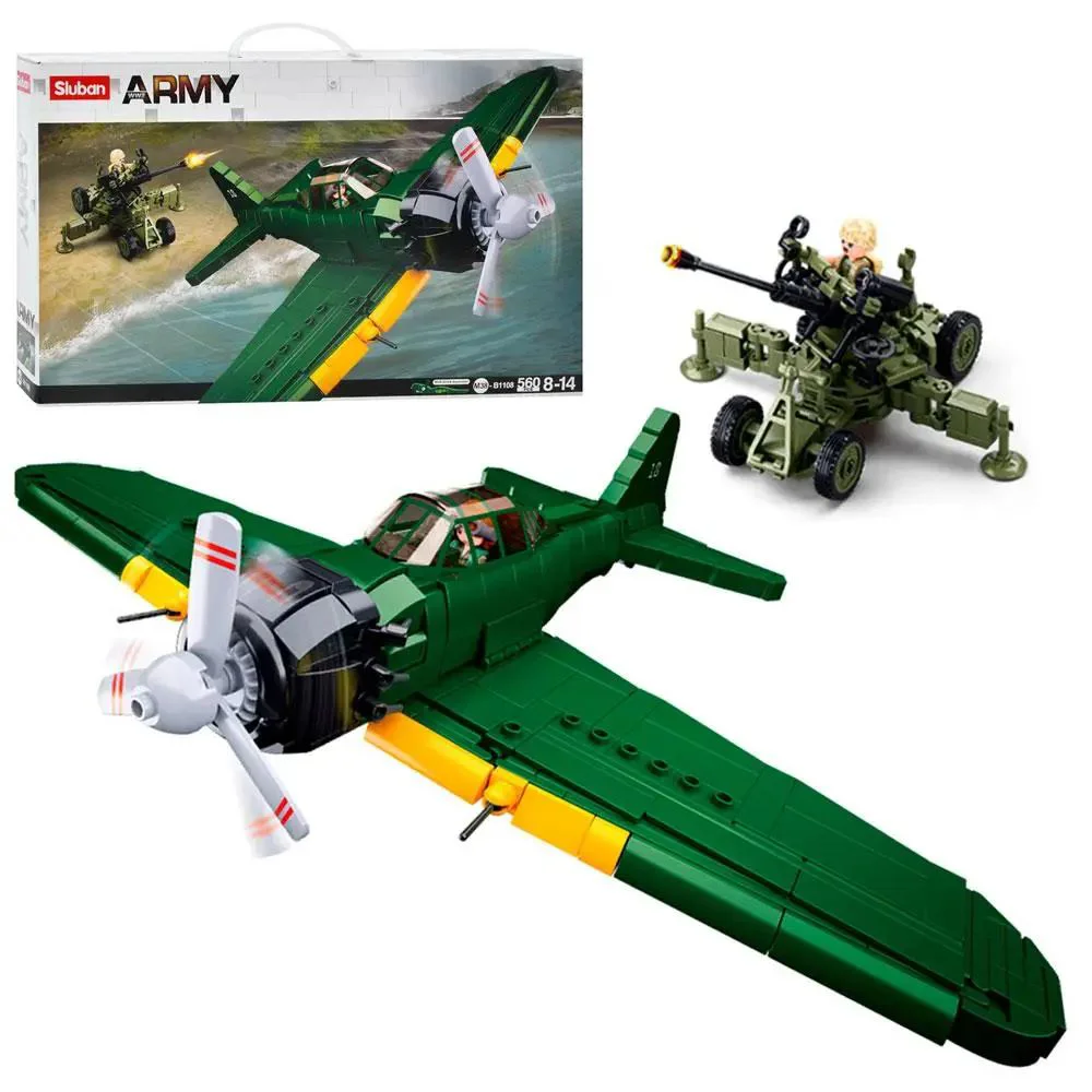 Constructor Sluban Army - A6M Zero foto