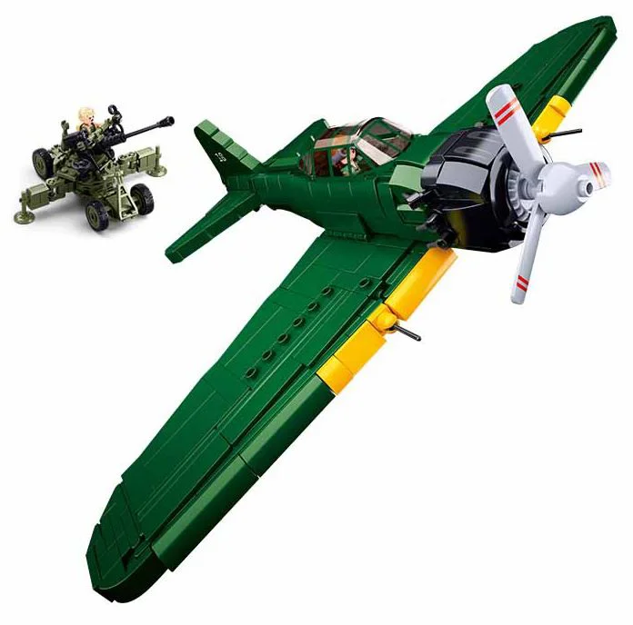 Constructor Sluban Army - A6M Zero foto