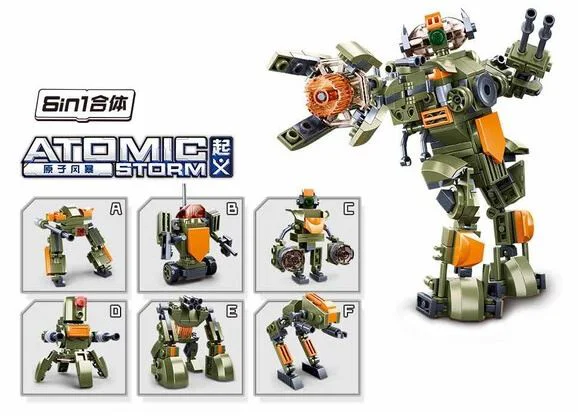 Constructor Sluban Atomic Storm - Uprising 12 in 2 foto