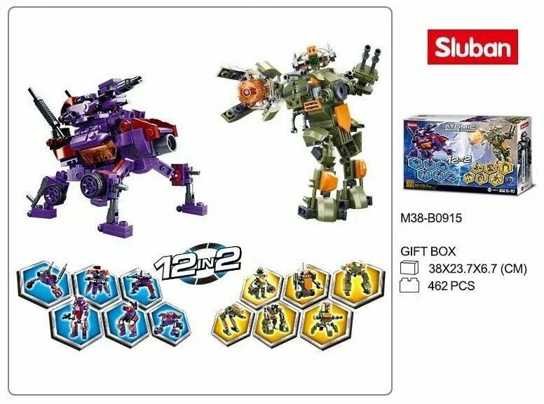 Constructor Sluban Atomic Storm - Uprising 12 in 2 foto