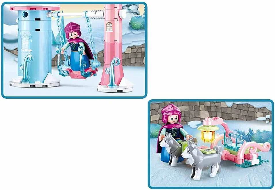 Constructor Sluban Fairy Tales of Winter Snowfield foto
