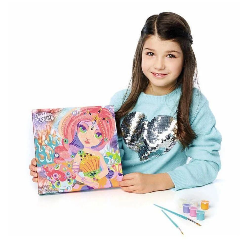 Set de creatie Nebulous Stars Picteaza pe numere, Coralia foto