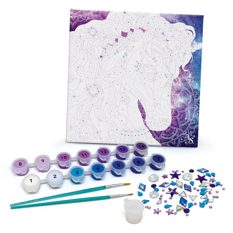Set de creatie Nebulous Stars Picteaza pe cifre, Calul Nebulia foto
