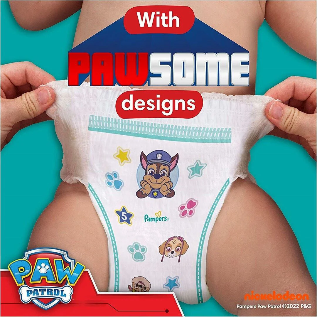 Трусики Pampers Pants Paw Patrol 5 (12-17 кг), 66 шт. foto