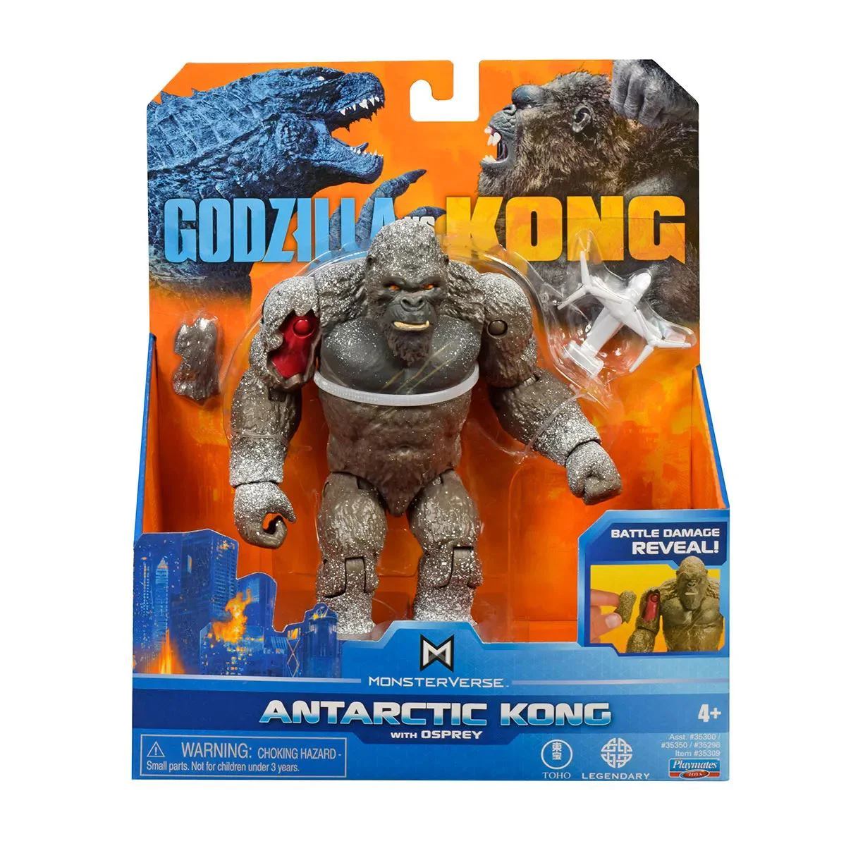 Игровая фигурка Godzilla vs. Kong Антарктический Конг, 15 см