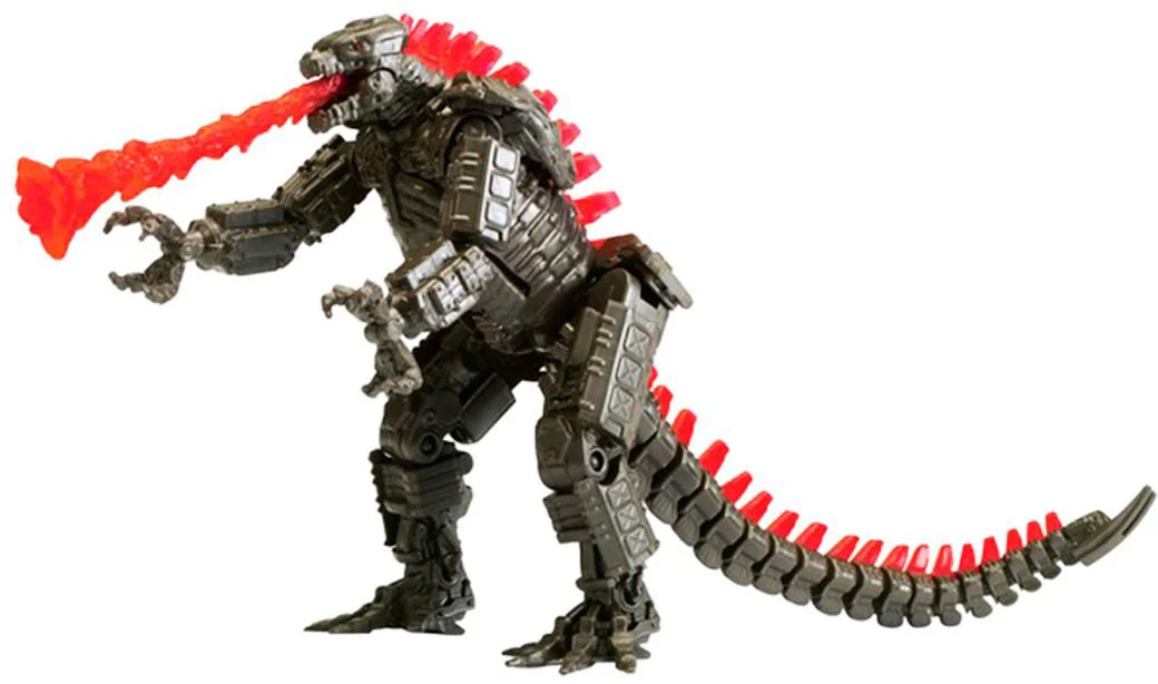 Figurina Godzilla vs. Kong Mechagodzilla cu raza rosie