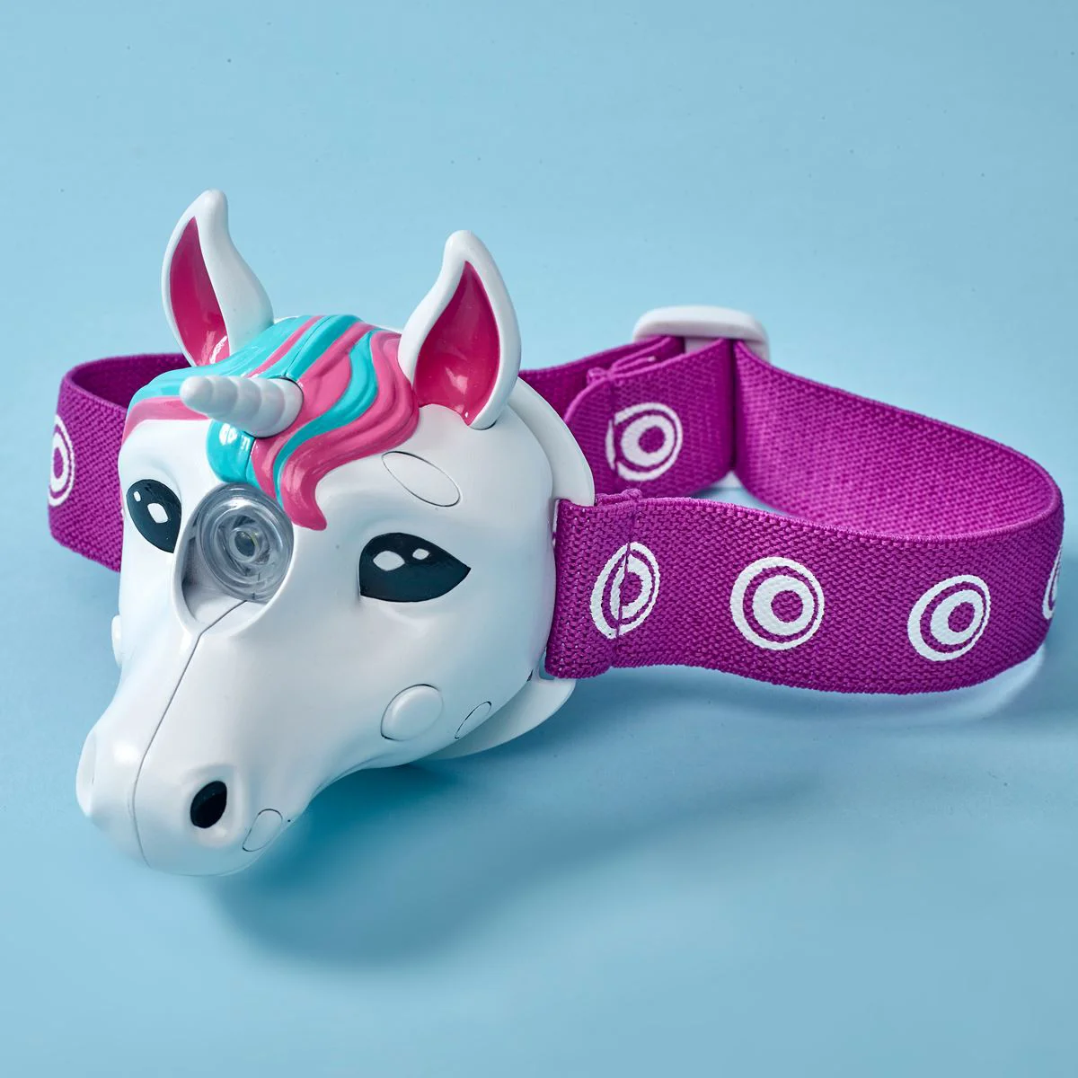Lanterna frontala Brainstorm Toys Unicorn cu sunete si lumini