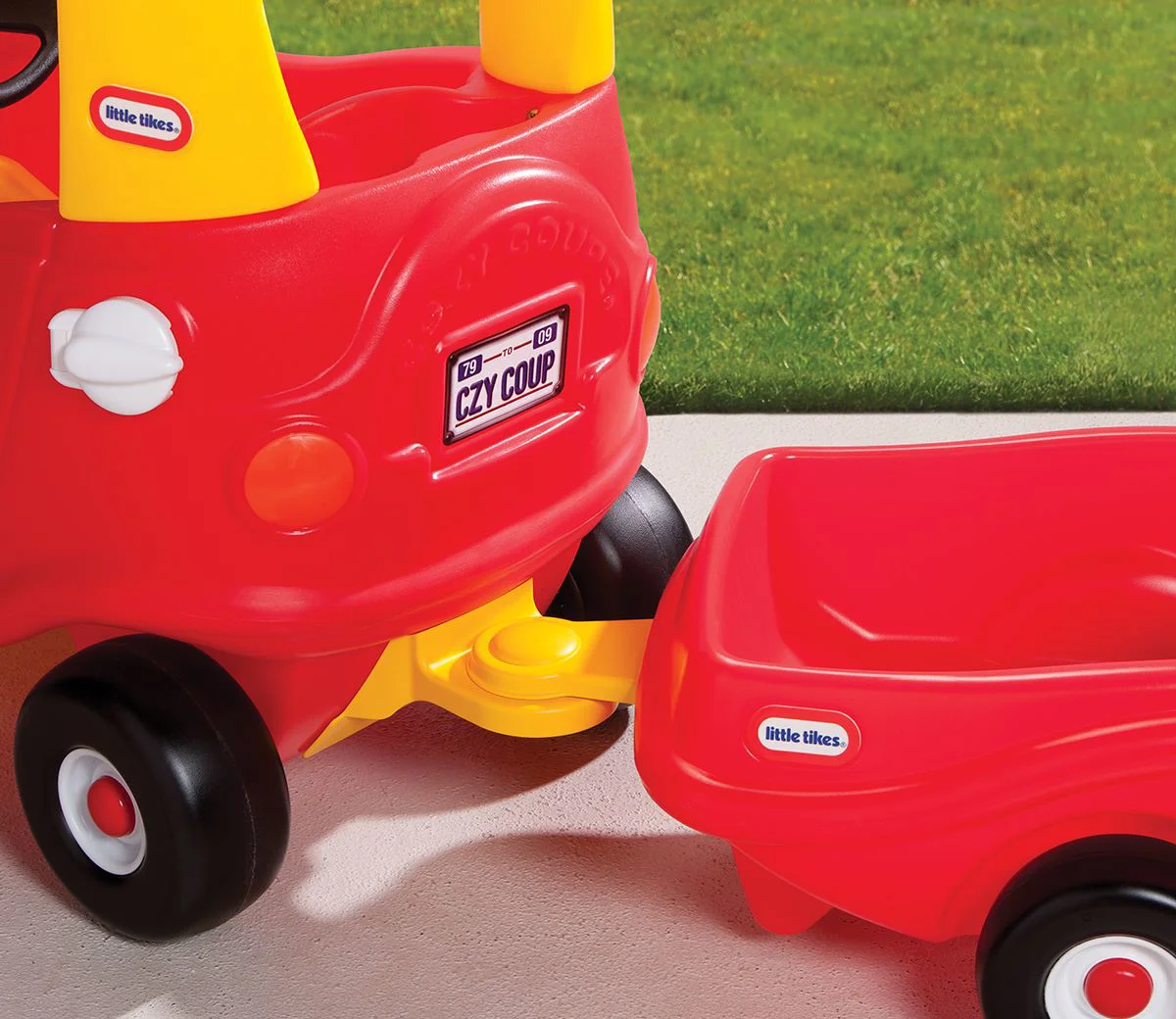 Remorca rosie Little Tikes pentru Cozy Coupe